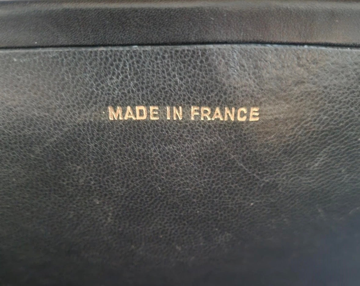 Sac Chanel vintage cuir noir